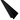 Solin de bordure de toit en acier galvanisé à fini noir 2 3/4 po x 7/8 po x 3/4 po x 3/8 po
