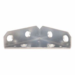 Équerres usage intensif 2" plaquée zinc (2 pcs)