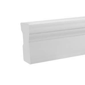 Moule à brique blanc de 1 1/4 po x 2 po x 8 pi