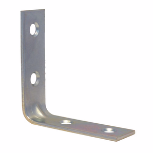 Équerre 2" plaquée zinc (50 pcs)