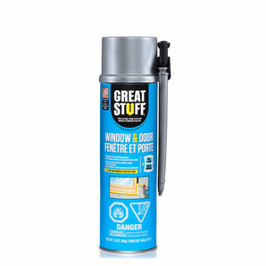 Mousse isolante expansive pour fenêtres et portes avec applicateur Smart Dispenser réutilisable (16 oz - 454 gr)
