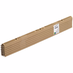 24 po. Bandes de fermeture de toit en plastique verticales universelles (paquet de 6)