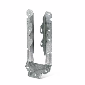 Étrier de chevron inclinable léger en U LRUZ, galvanisé ZMAX, pour 2x8