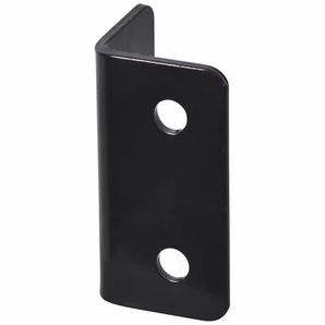 Plaque de réparation noire renforcée 3 x 1.3 x 1/8 pouces (1 pc)