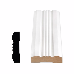 Boîtier victorien en MDF apprêté 3/4 po x 3 po x 96 po