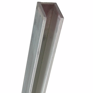 Garniture de contreplaqué de profilés d'aluminium de 1/4 po x 96 pouces
