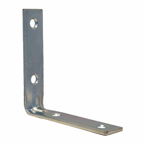 Équerre 3" plaquée zinc (4 pcs)