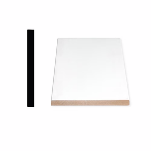 Moulure S4S en MDF apprêté 1 po x 6 po x 96 po