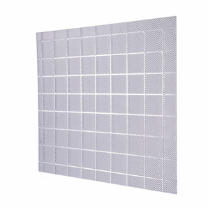 Panneau d’éclairage acrylique prisme carré 23 3/4 po. × 47 3/4 po.
