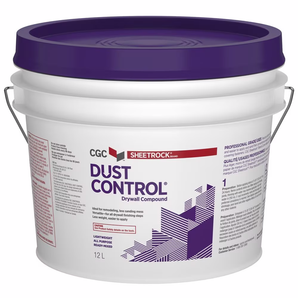 SHEETROCK Composé anti-poussière pour cloisons sèches seau (12 L)