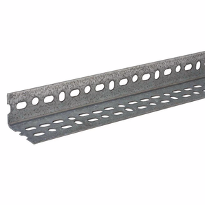 Cornière en acier déportée zinguée avec fente 2 1/4 x 1 1/2 x 1 1/2 x 36 po