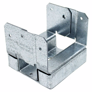 Base de poteau ZMAX réglable galvanisée 4x4