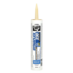 DAP Scellant intérieur/extérieur haut de gamme DYNAFLEX 230, Amande (300 ml)