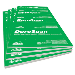 DuroSpan Panneau isolant rigide en mousse de polystyrène expansé, 0,75 po x 48 po x 96 po, avec une résistance thermique de 2,81