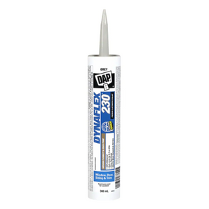 DAP Scellant intérieur/extérieur haut de gamme DYNAFLEX 230, gris aluminium (300 ml)
