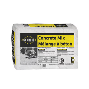 Mélange à béton 30 kg - Polyvalent béton pré-mélangé résistant idéal pour les nouveaux projets de construction ou les réparations de ciment