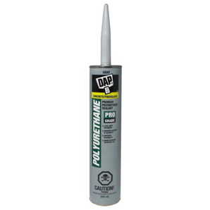 Mastic en polyuréthane pour béton, résistant à l'eau, gris ardoise (300 ml)