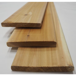 Premium Knotty Cedar Fence Board 1x6x6 B4F