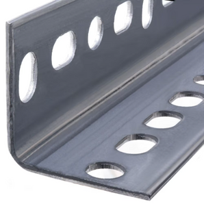 Slotted galvanized steel corner bead 0.074 in x 1-1/2 in x 72 in