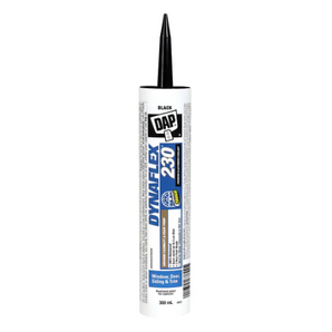 DAP Scellant intérieur/extérieur haut de gamme DYNAFLEX 230, Noir (300 ml)