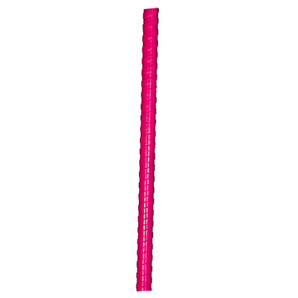 Barre d'armature en fibre de verre rose 10 mm x 10 pi