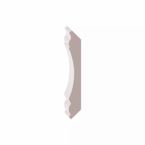 Panneau de fibres MDF avec apprêt 5/8 po x 4 1/2 po x 96 po, moulure Ogee/Couronne