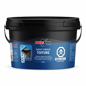 Enduit fibreux pour toiture 3,78 L