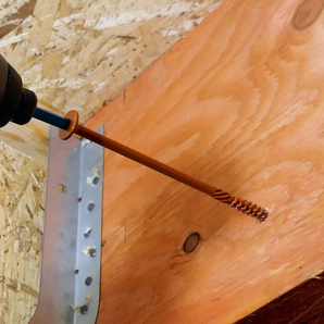 Vis à bois d'ingenierie pour poutrès lvl 5" (250 pcs)