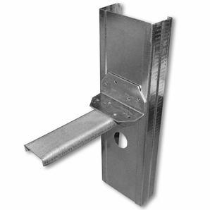 Steel Framing Channel 12 1-1/2 inch x 1/2 inch Galvanized Steel