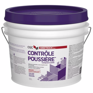 SHEETROCK Composé anti-poussière pour cloisons sèches seau (12 L)