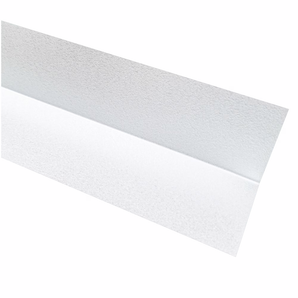 Solin angulaire Blanc Galvanisé 4 po x 4 po x 10 pi