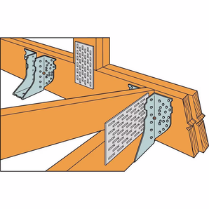 Étrier de solive HGUS galvanisé à montage frontal pour bois d'ingénierie 5 1/4 po x 9 1/2 po