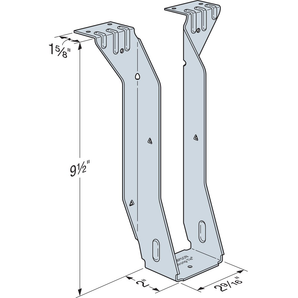 Étrier de solive à fixation supérieure LT pour bois d'ingénierie 2 1/2 po x 9 1/2 po