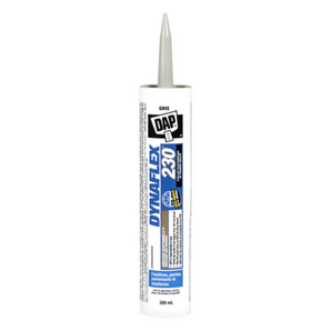 DAP Scellant intérieur/extérieur haut de gamme DYNAFLEX 230, gris aluminium (300 ml)