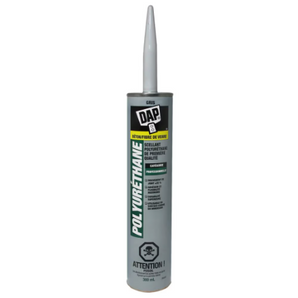Mastic en polyuréthane pour béton, résistant à l'eau, gris ardoise (300 ml)