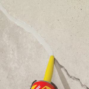 Sikaflex Concrete Fix, Mastic flexible pour réparer les fissures (300 ml)