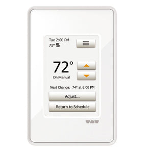 Schluter DITRA-HEAT-E-RT Thermostat tactile programmable Blanc brillant 120V/240V