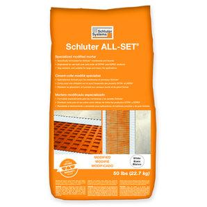 Schluter ALL-SET Ciment-colle modifié blanc 50 lb