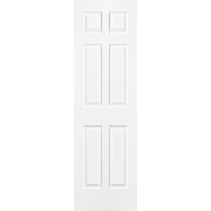 6 Panel Hollow Door Wood Grain - 24 X 80