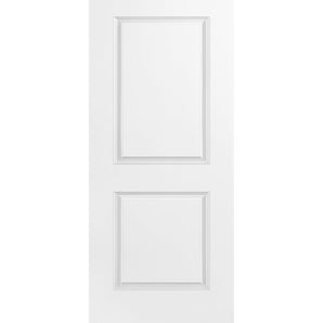 2 Panel Smooth Hollow Door Raised - 36 x 80