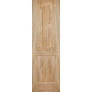 2 Panel Knotty Pine Door Shaker - 24 x 80