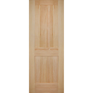 2 Panel Knotty Pine Door Shaker - 30 x 80