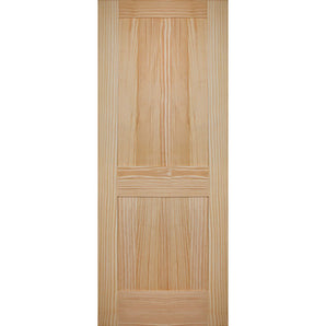 2 Panel Knotty Pine Door Shaker - 32 x 80