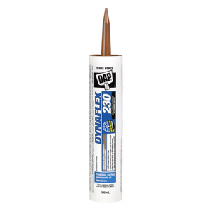 DAP Scellant intérieur/extérieur haut de gamme DYNAFLEX 230, cèdre (300 ml)