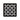 Schluter KERDI-DRAIN Ensemble de grille carrée Floral - acier inoxydable (V2) noir mat 4"