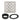 Schluter KERDI-DRAIN Ensemble de grille carrée Floral - acier inoxydable (V2) nickel brossé 4"