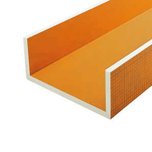 Schluter KERDI-BOARD-U Panneau en forme de U avec une largeur de 7-7/8" replié 3/4" x 24-1/2" x 96"