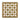 Schluter KERDI-DRAIN Ensemble de grille carrée Floral - acier inoxydable (V2) or antique brossé 4"