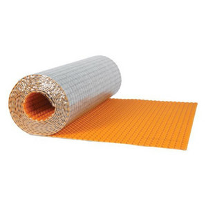 Schluter DITRA-HEAT-DUO-PS Membrane de désolidarisation autocollante en rouleau pour plancher chauffant 2' 7" x 33' - 8 mm (108 pi²)