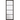 Soho Clear Glass 4 Panel Black Frame Door 30" x 80"